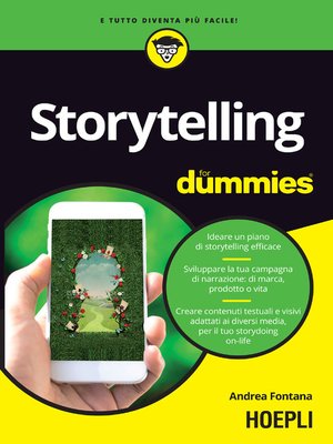 cover image of Storytelling for Dummies